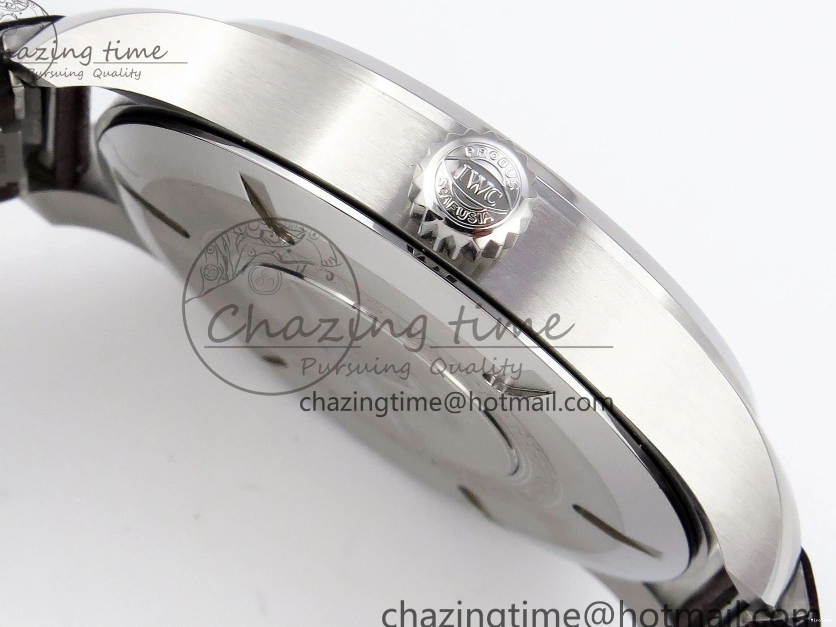 MIROTIME 0127 Pilot Mark XX IW328205 ZF 1:1 Best Edition Green Dial on Brown Leather Strap A UrbanStyle 7029